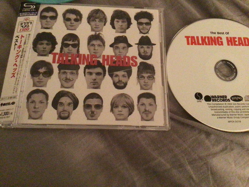 Talking Heads Japan SHM-CD With OBI Best