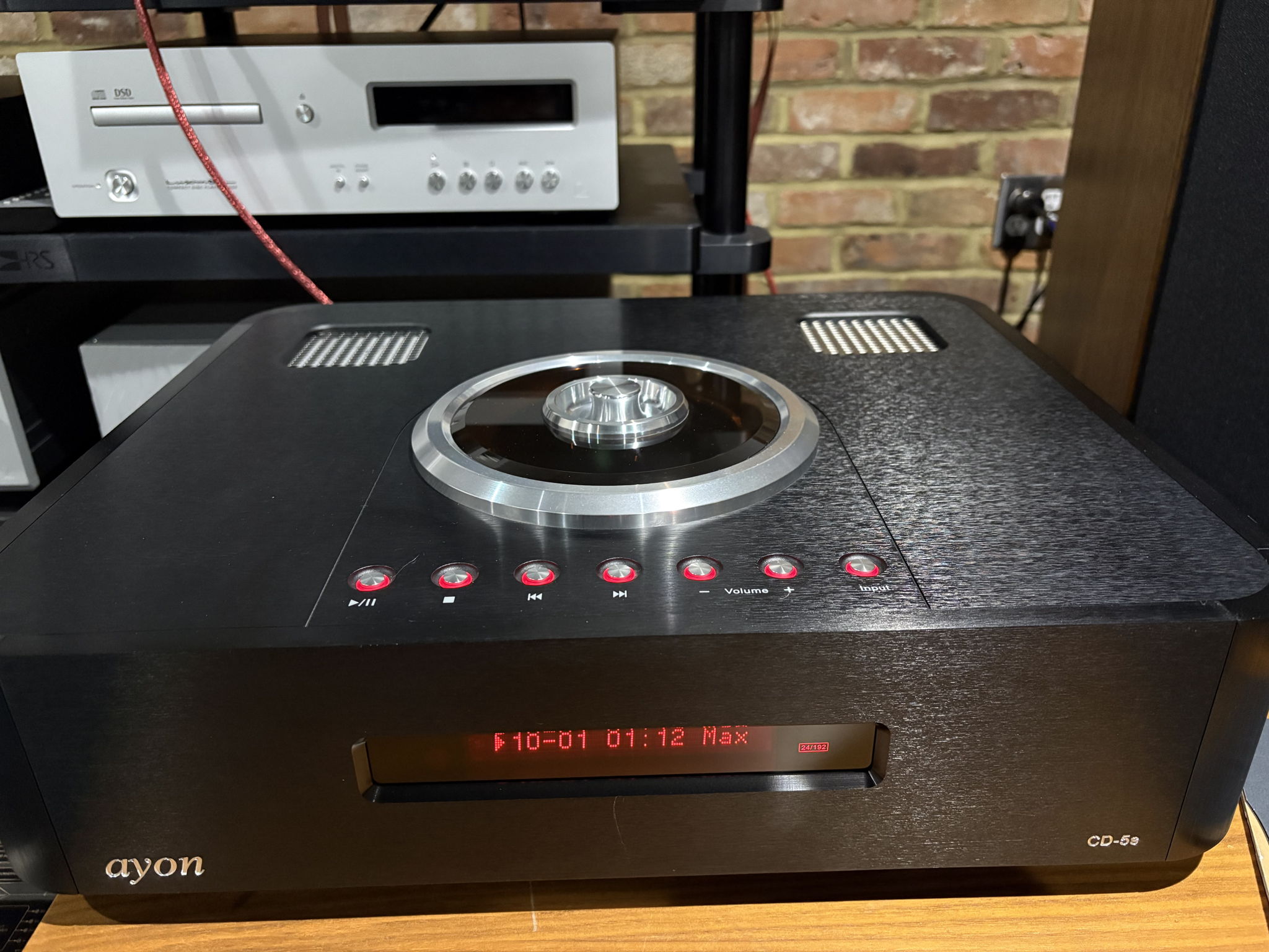 Ayon Audio CD-5s Tube CD Player in Black