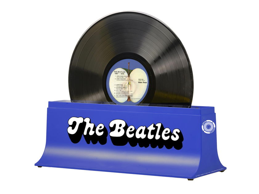 Spin-Clean Record Washer Beatles Blue 50th Anniversary Edition