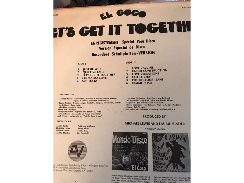 El Coco ‎Let's Get It Together El Coco ‎Let's Get It Together
