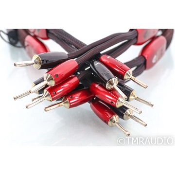 AudioQuest Redwood Single Bi-Wire Speaker Cables; 1m Pa...