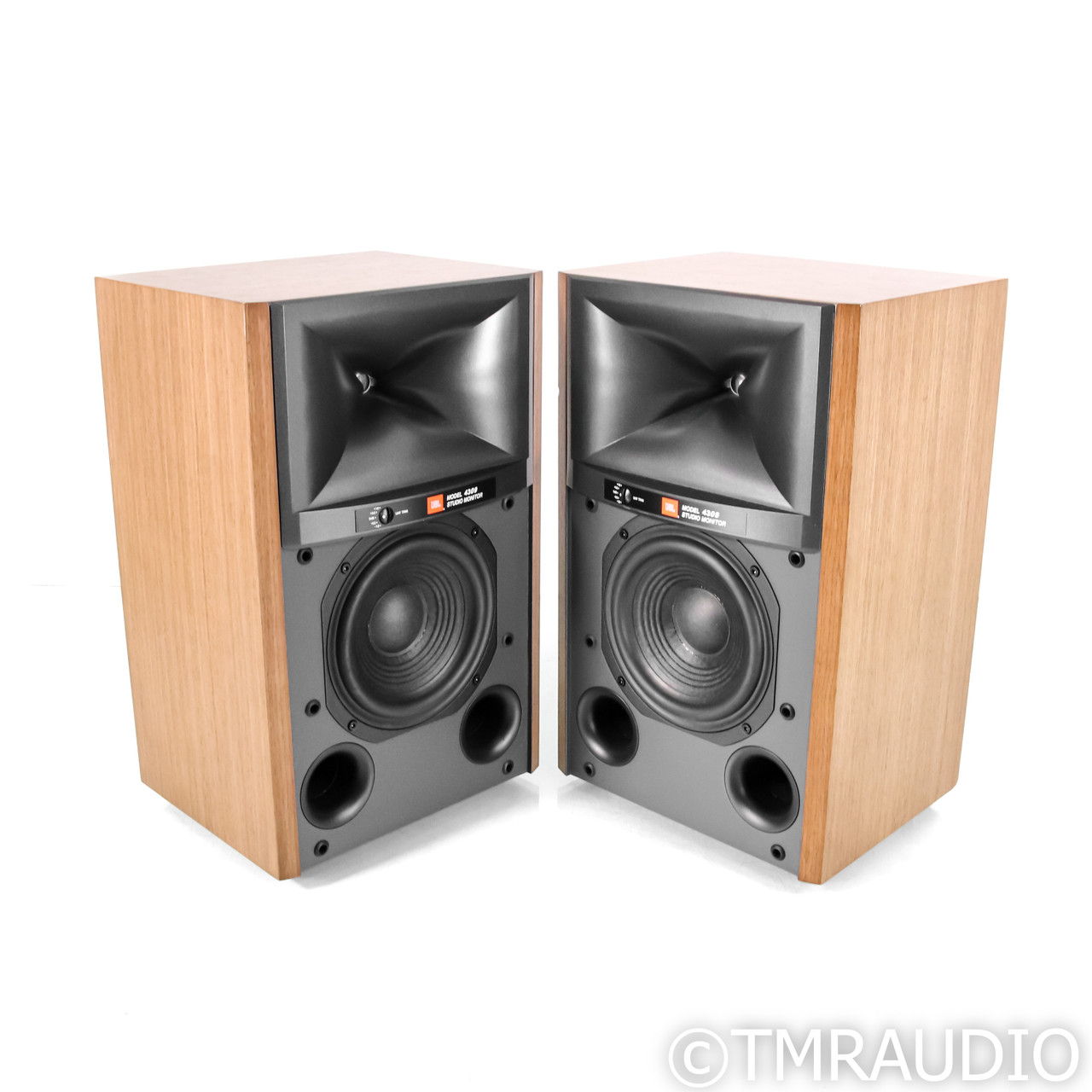 JBL James Lansing 4309 Bookshelf Speakers; Walnut Pair ...