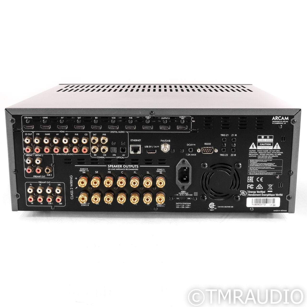 Arcam FMJ AVR850 7.1 Channel Home Theater Receiver  (66... 5