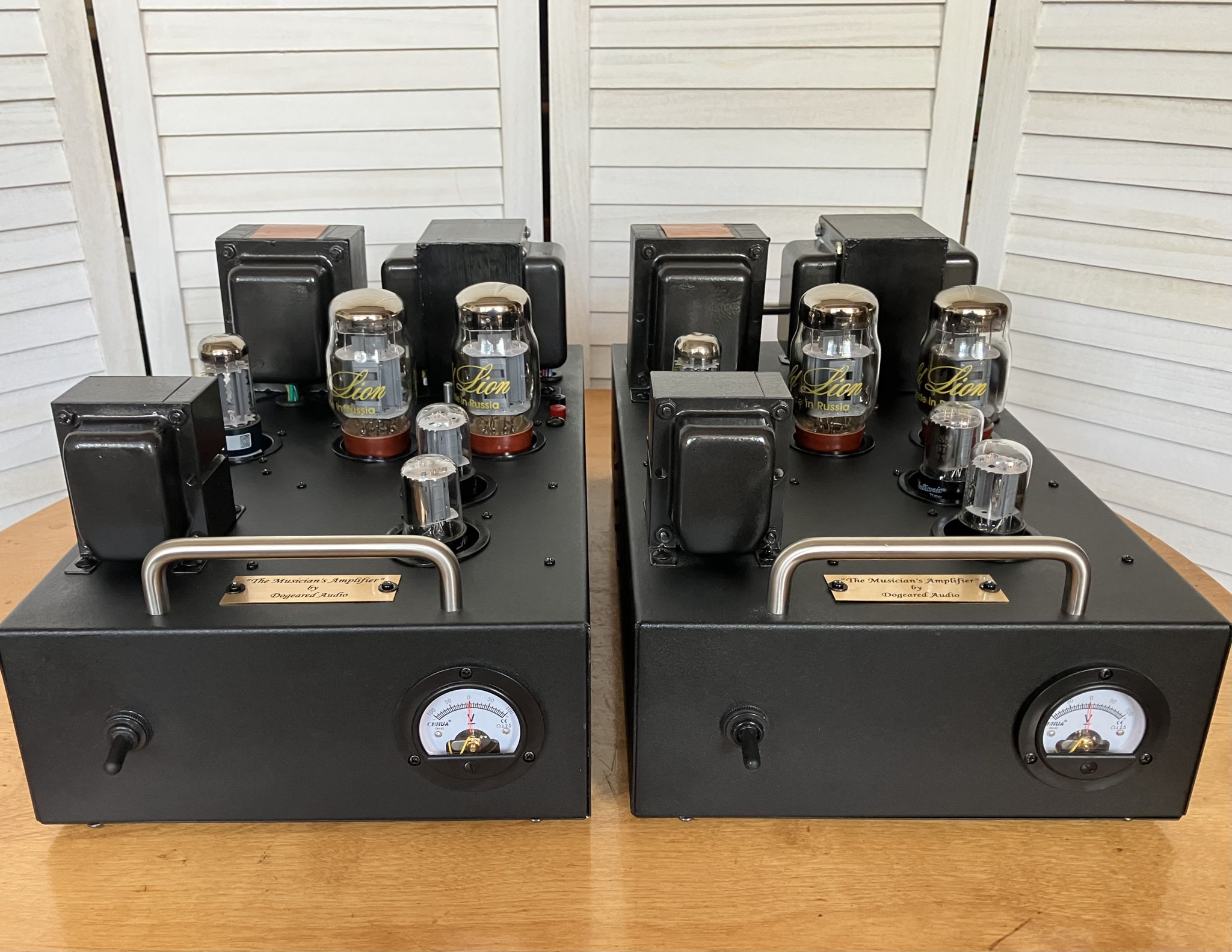 Pair of Custom-Made Classic Williamson Monoblocks