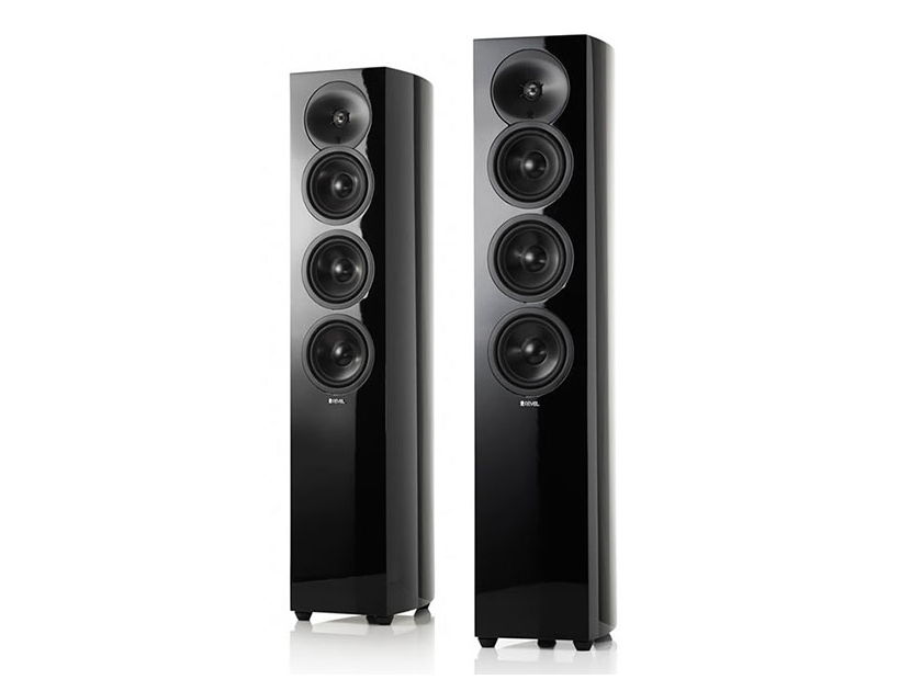 REVEL Concerta2 F35 Floorstanding Loudspeakers (High Gloss Black): Excellent DEMO; Full Warranty; 50% Off; Free Shipping