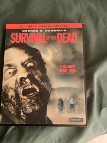 George A. Romero’s Sealed Blu Ray 3-D Cover Art Surviva...