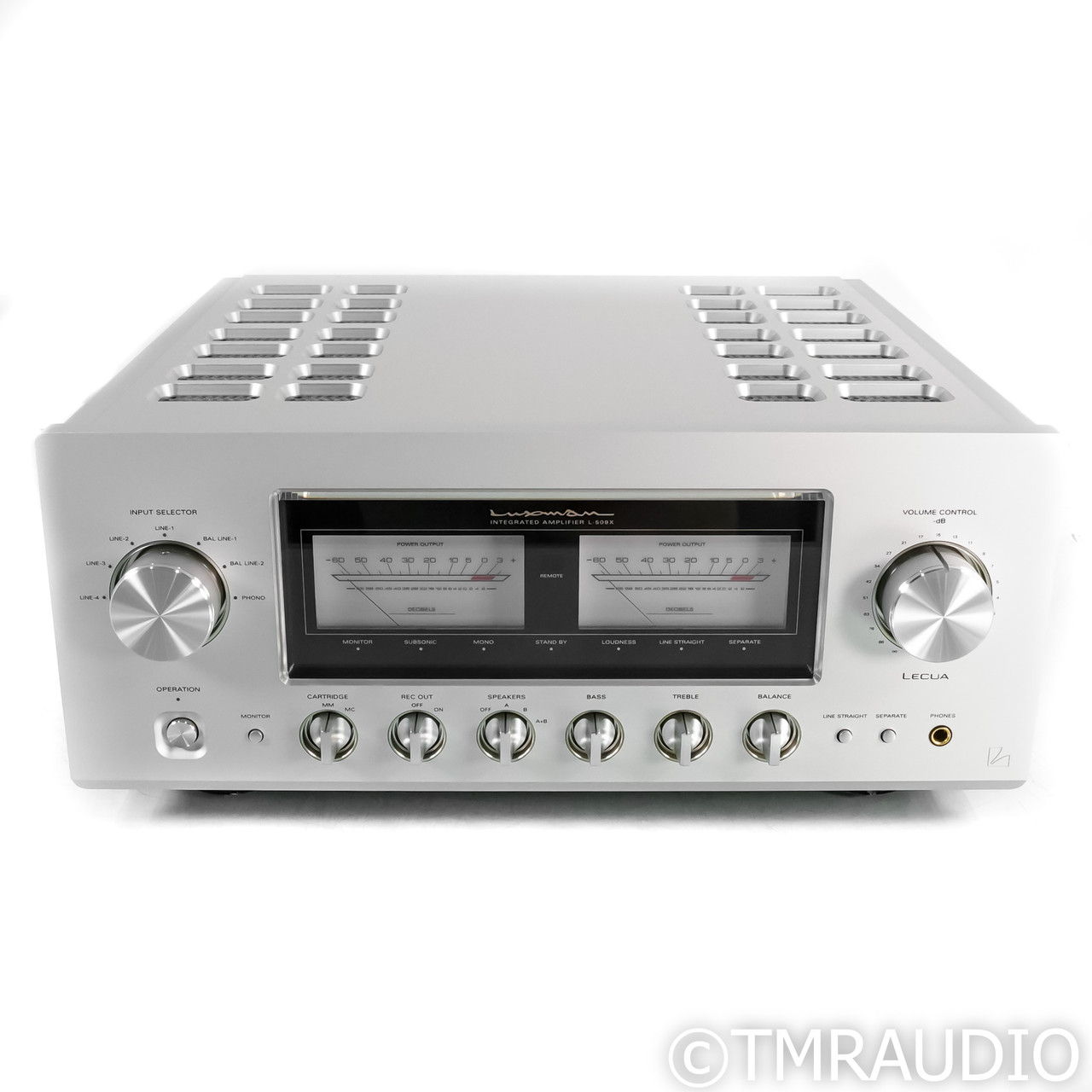 Luxman L-509X Stereo Integrated Amplifier; MM & MC Phon...