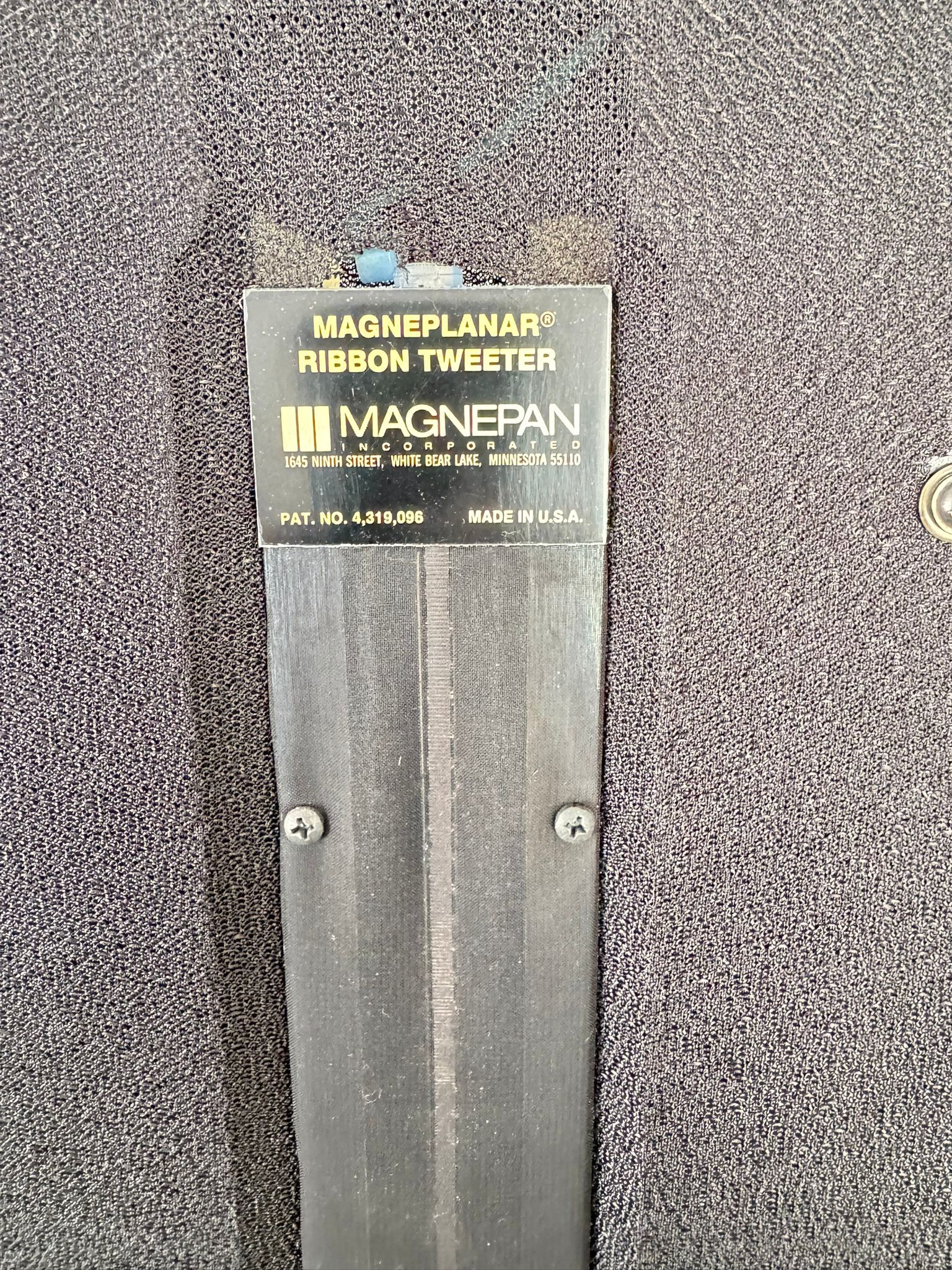 Magnepan 20.7 speakers in black-grey 14