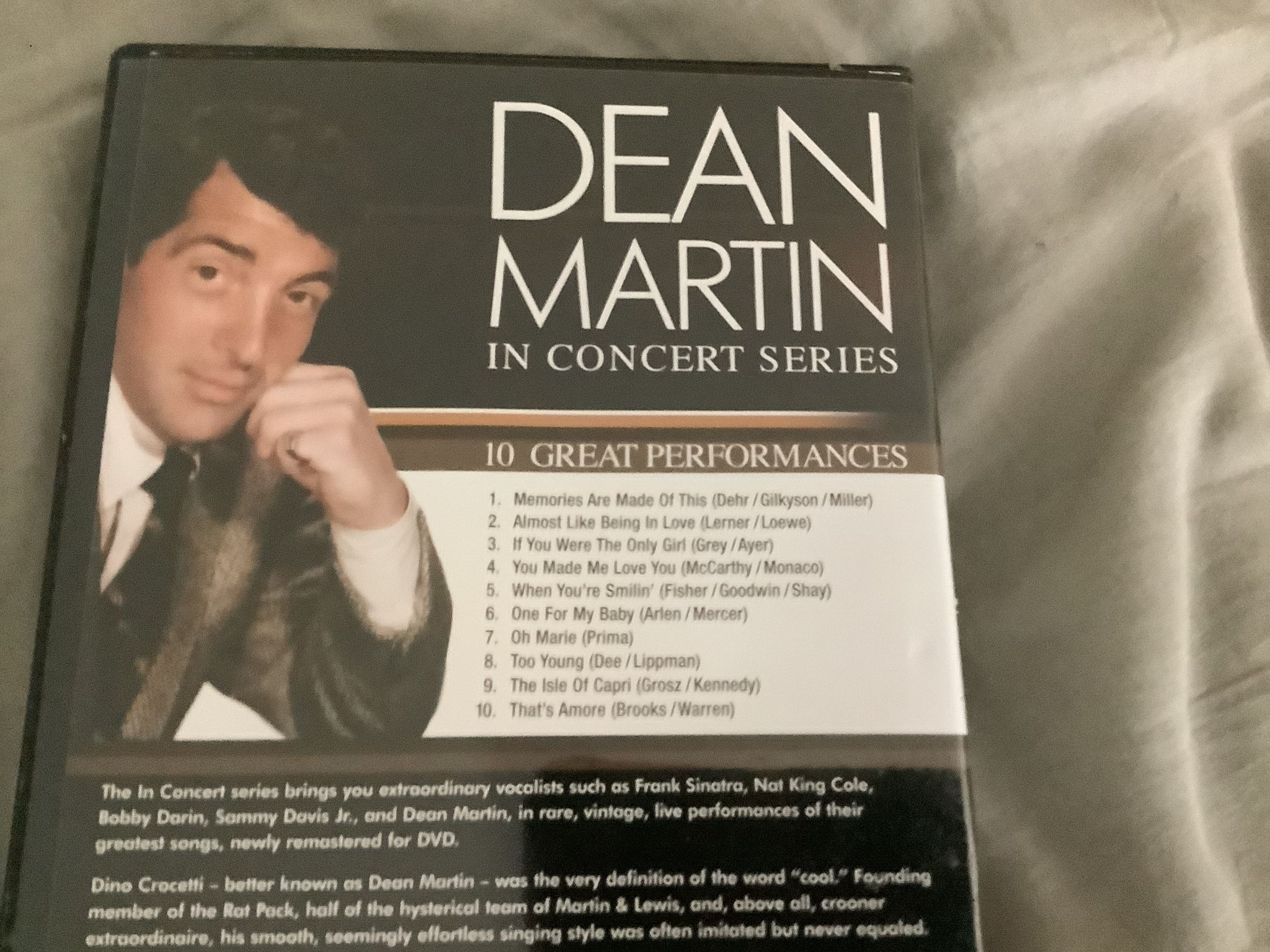 Dean Martin  In Concert Series