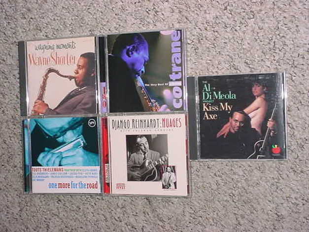 jazz CD lot of 5 cd's - Wayne Shorter Django Reinhardt ...