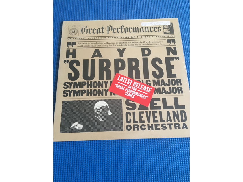 Great performances Haydn Surprise Szell  Cleveland orchestra sealed Lp record