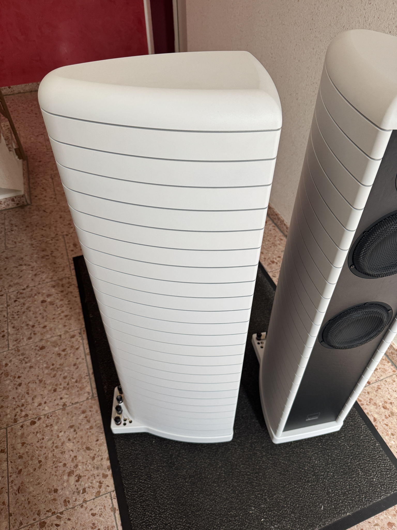 Gauder Akustik DARC 80 speakers in white-silver 11