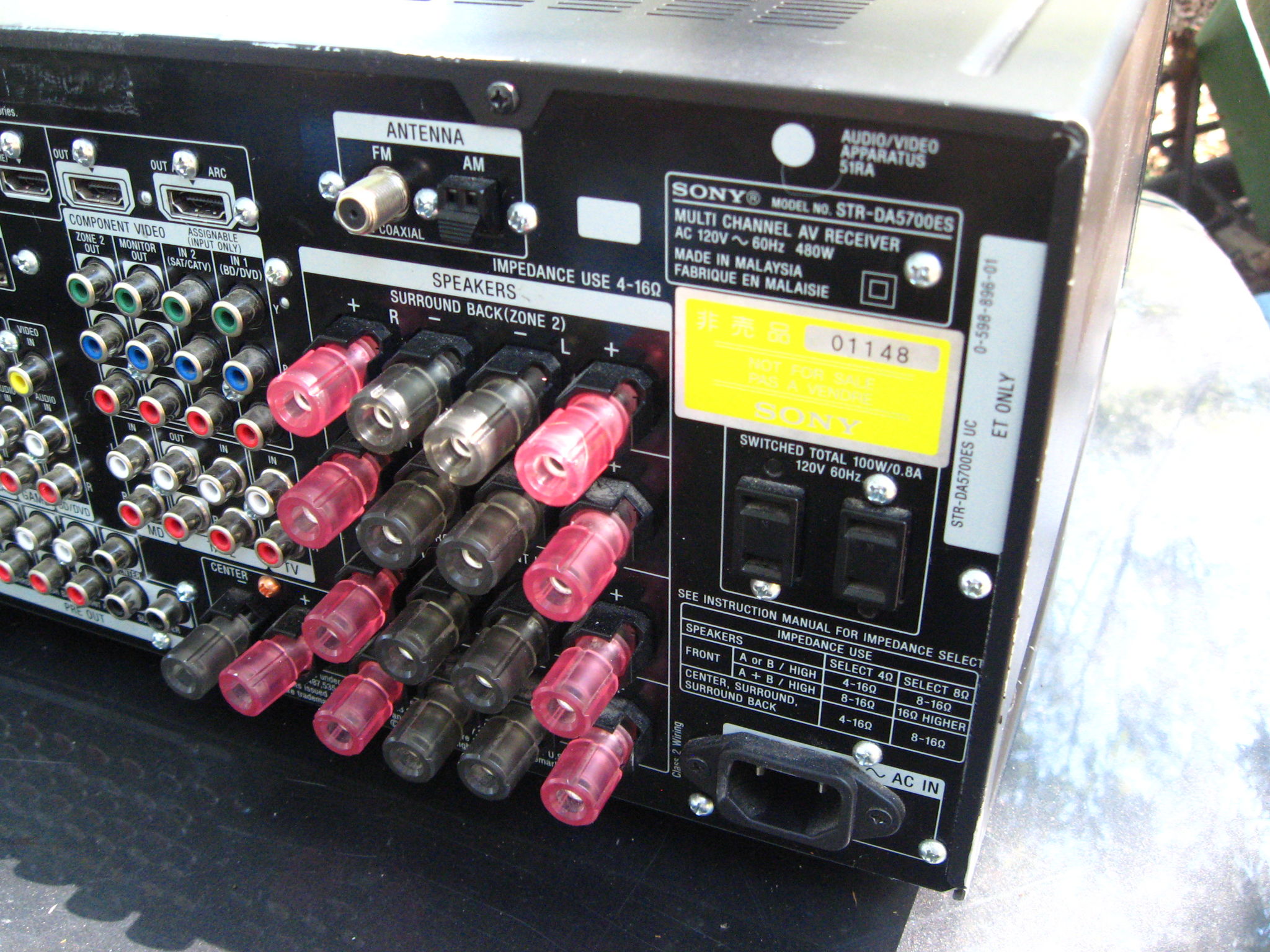 Sony str da 5700 es 6