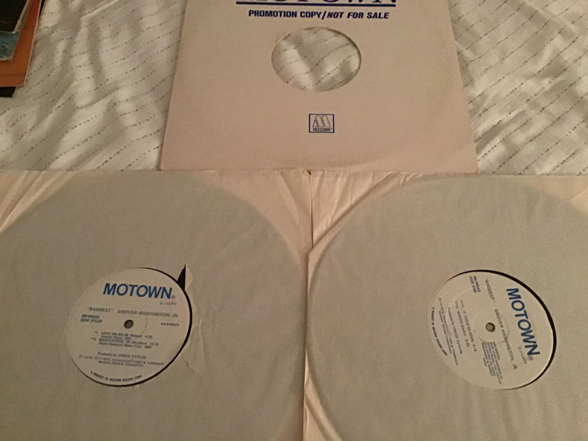 Grover Washington Jr. Motown 2 LP White Label Promo NM  Baddest
