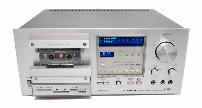 Pioneer CT F950 3-Head Single Stereo Cassette Tape Deck...