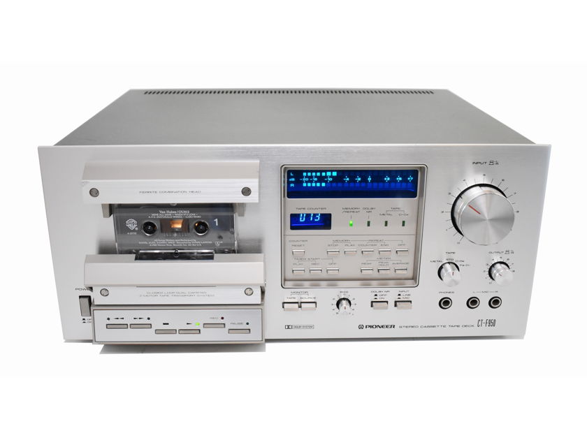 Pioneer CT F950 3-Head Single Stereo Cassette Tape Deck Player Recorder