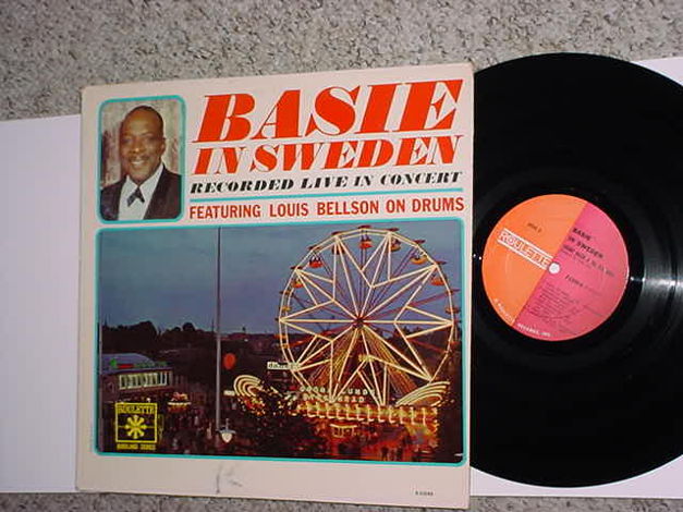 Count Basie in Sweden lp record live in concert featuri...