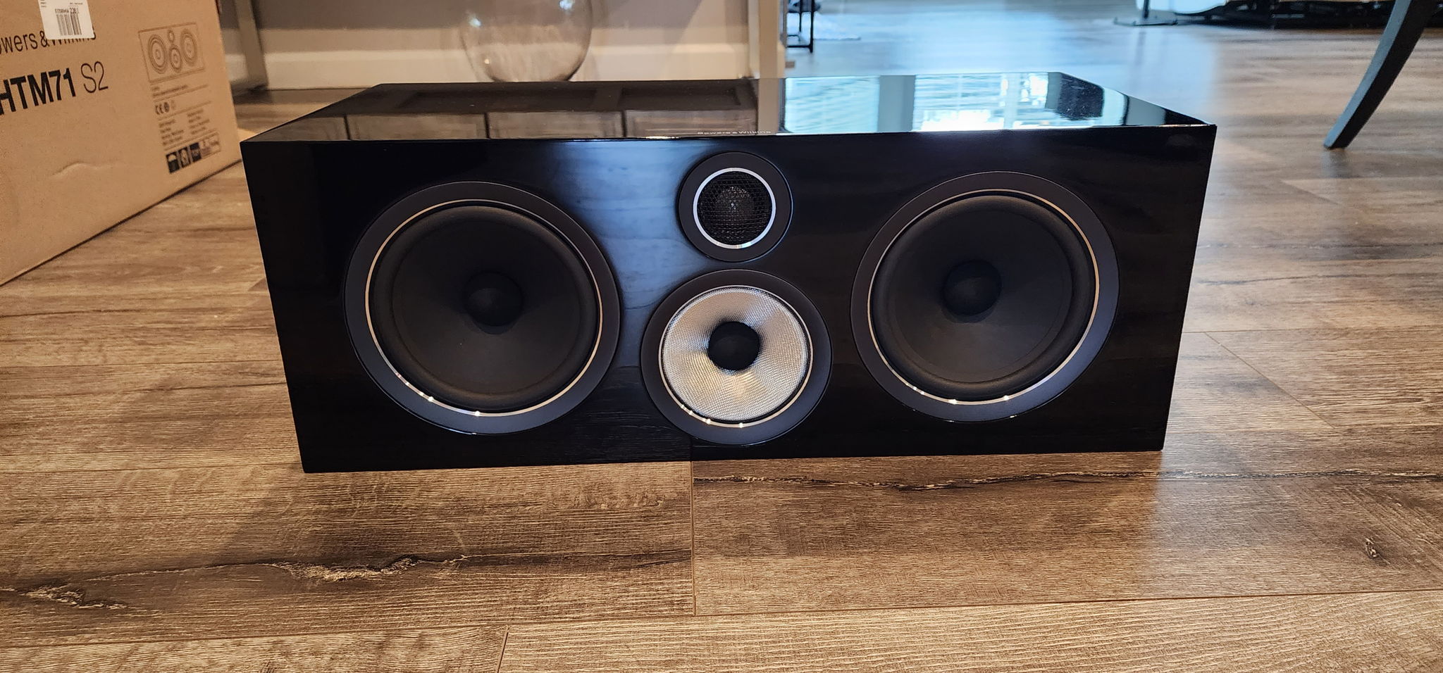 Bowers & Wilkins HTM71 S2, Black. Good condition.