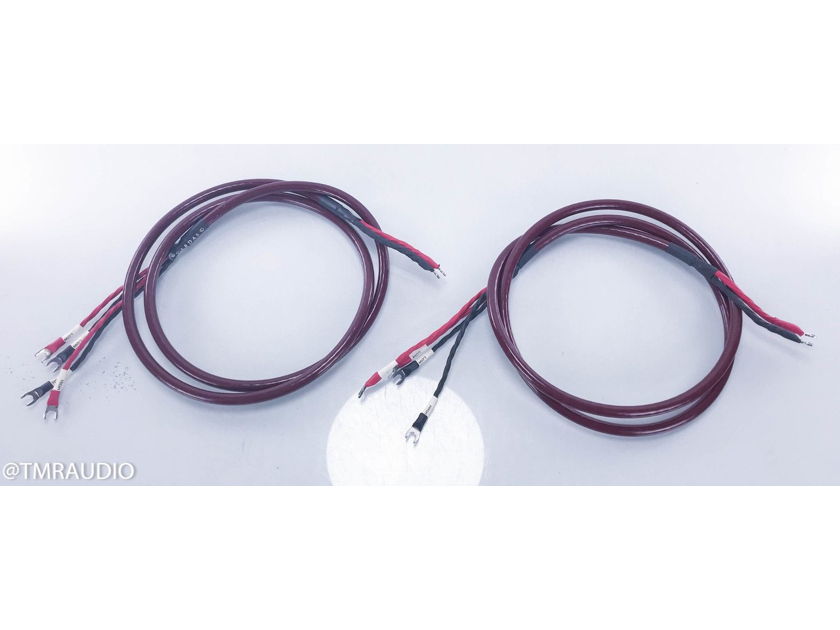 Cardas Golden Cross Bi-Wire Speaker Cables 2.5m Burgundy Pair (14343)
