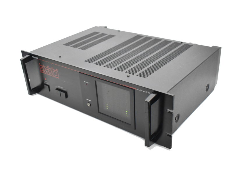 Nikko ALPHA 230 120wpc @ 8-Ohms Stereo Pow For Sale | Audiogon