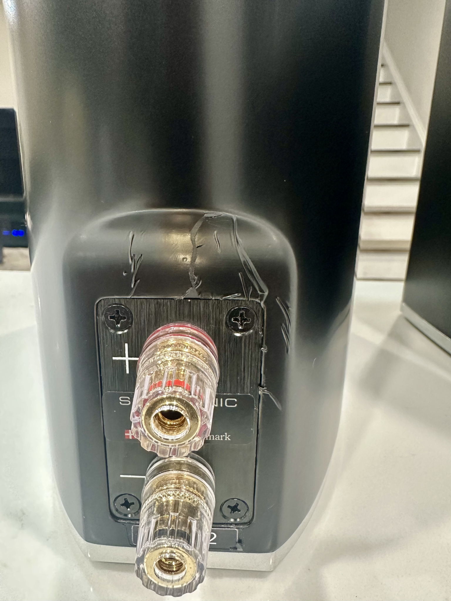 Scansonic  MB-1 bookshelf speakers with raidho stands 9