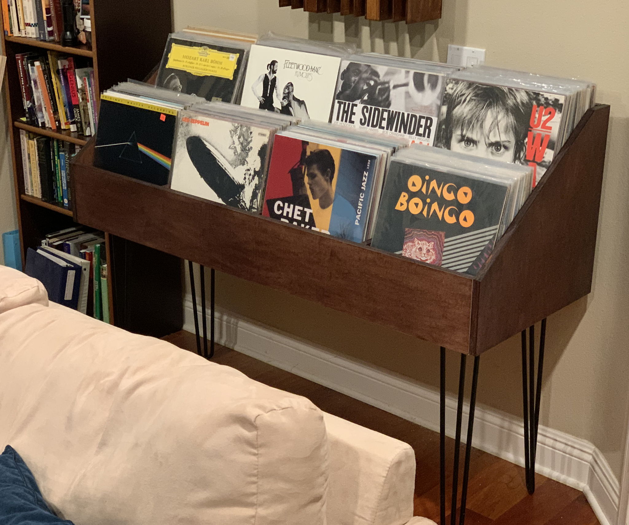 DIY vinyl storage
