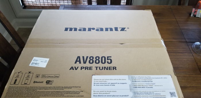 Marantz AV8805 13.2 channel Atmos DTS:X Processor Brand...