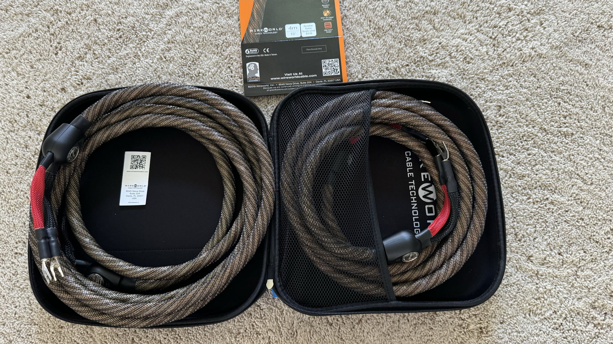 Wireworld Eclipse 8 Speaker Cables 4.0m 5