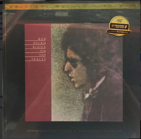 Bob Dylan "Blood on the Tracks" MFSL Ultradisc One-Step...