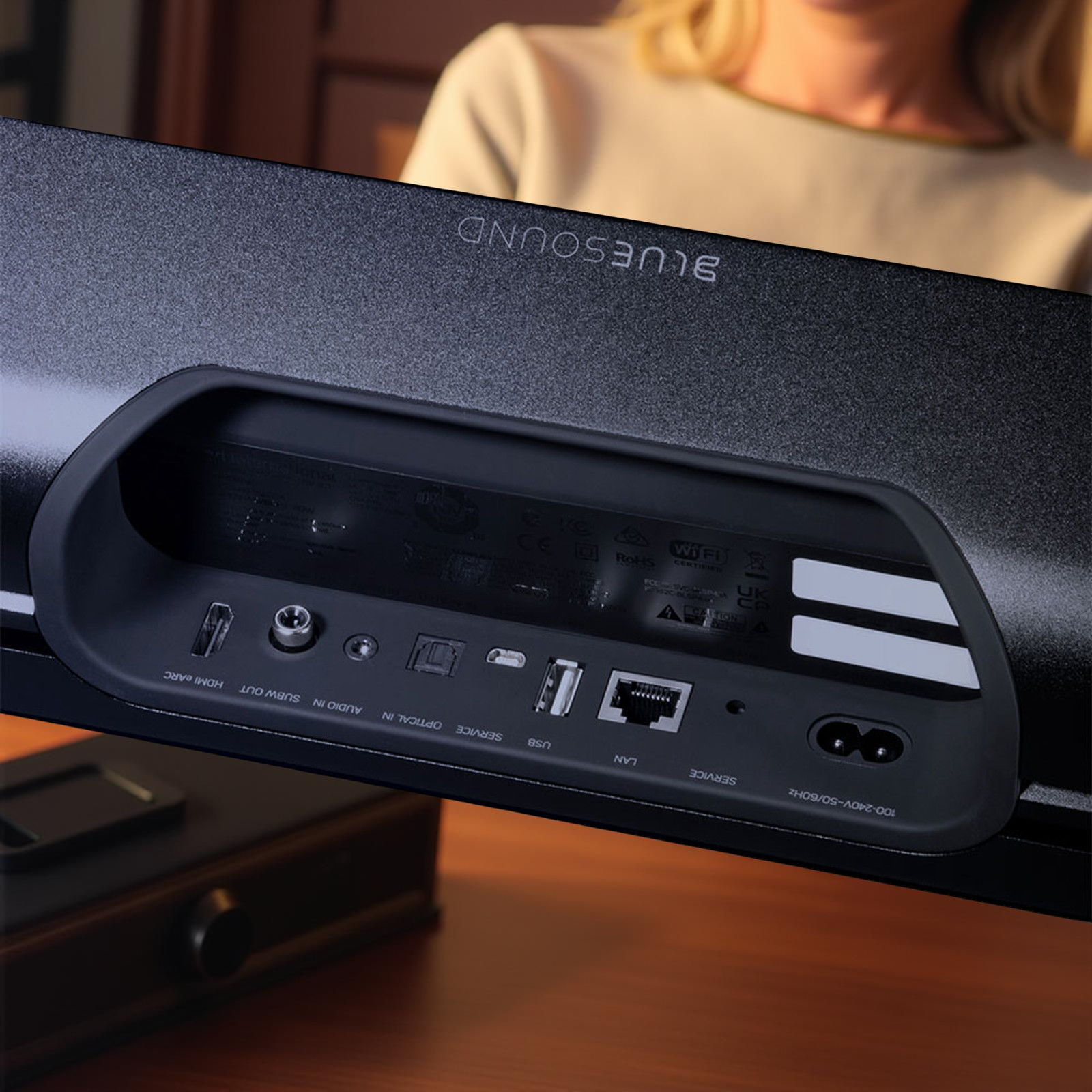 Bluesound PULSE SOUNDBAR+ Wireless Streaming Sound Syst... 8