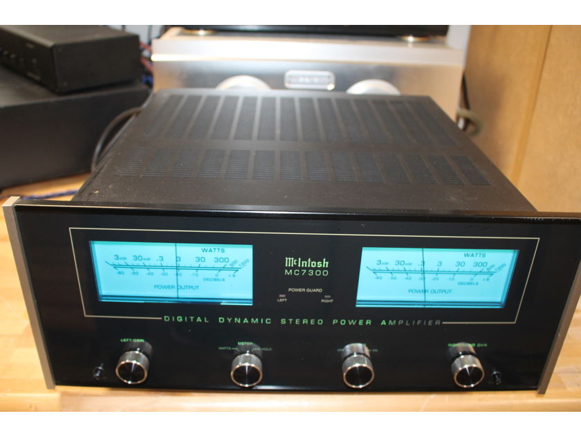 McIntosh MC7300 (MC-7300) Digital Dynamic Stereo Power Amplifier - Just Fully Serviced