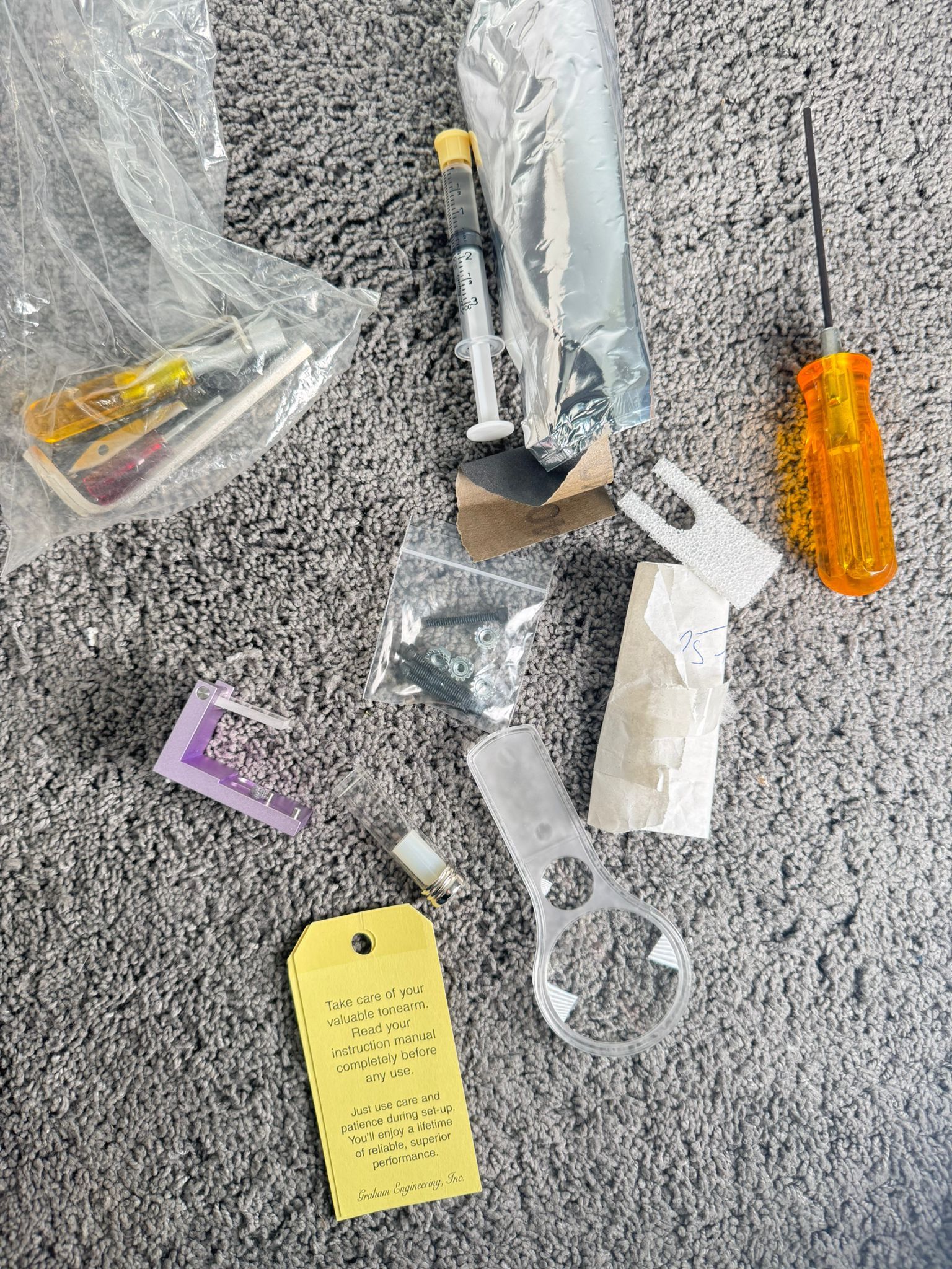 Graham Engineering Model 1.5t ceramic tonearm 5