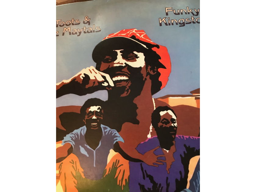 Record Album LP Toots and the Maytals Funky Kingston Mango Record Album LP Toots and the Maytals Funky Kingston Mango