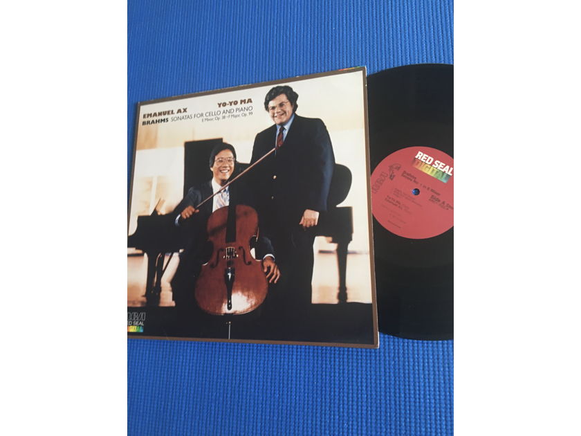 Yo-Yo Ma Emanuel Ax Brahms  Sonatas for Cello and piano Lp records