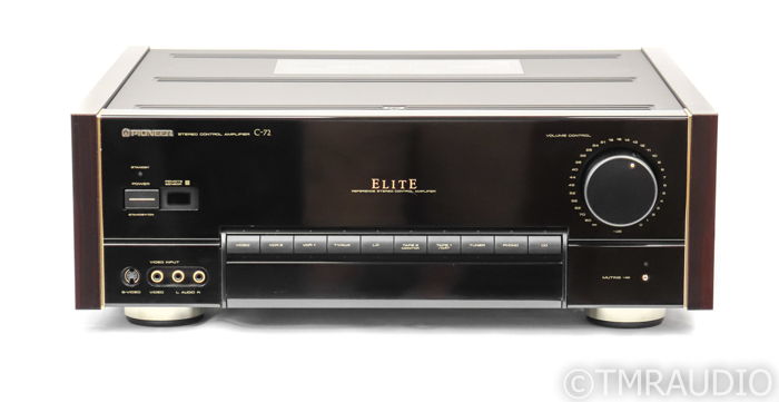 Pioneer Elite C-72 Stereo Preamplifier; C72; MM / MC Ph...