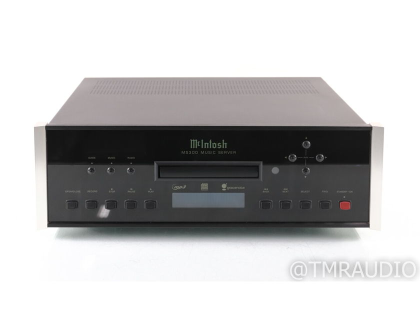 McIntosh MS300 Hard Disc Music Server; MS-300; 300GB Storage; Keyboard Remote (28024)