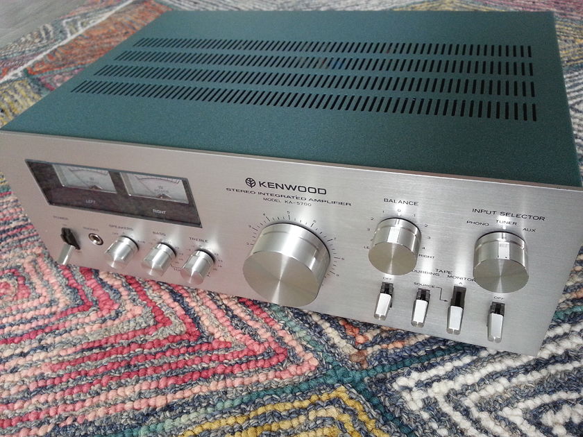 Vintage Art Audio -- Restored Kenwood KA-5700 Integrated Amplifier