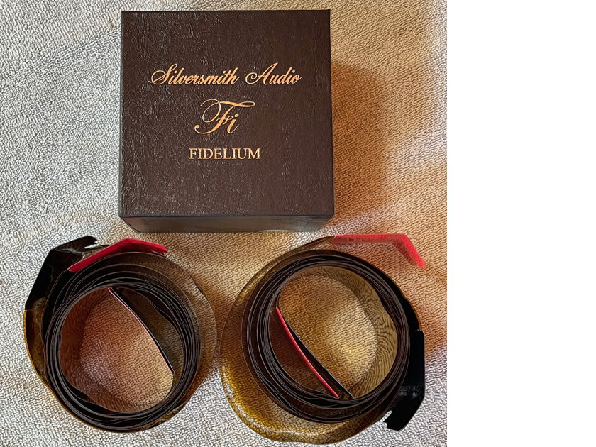 Silversmith Audio Fidelium Speaker Cables For Sale Audiogon