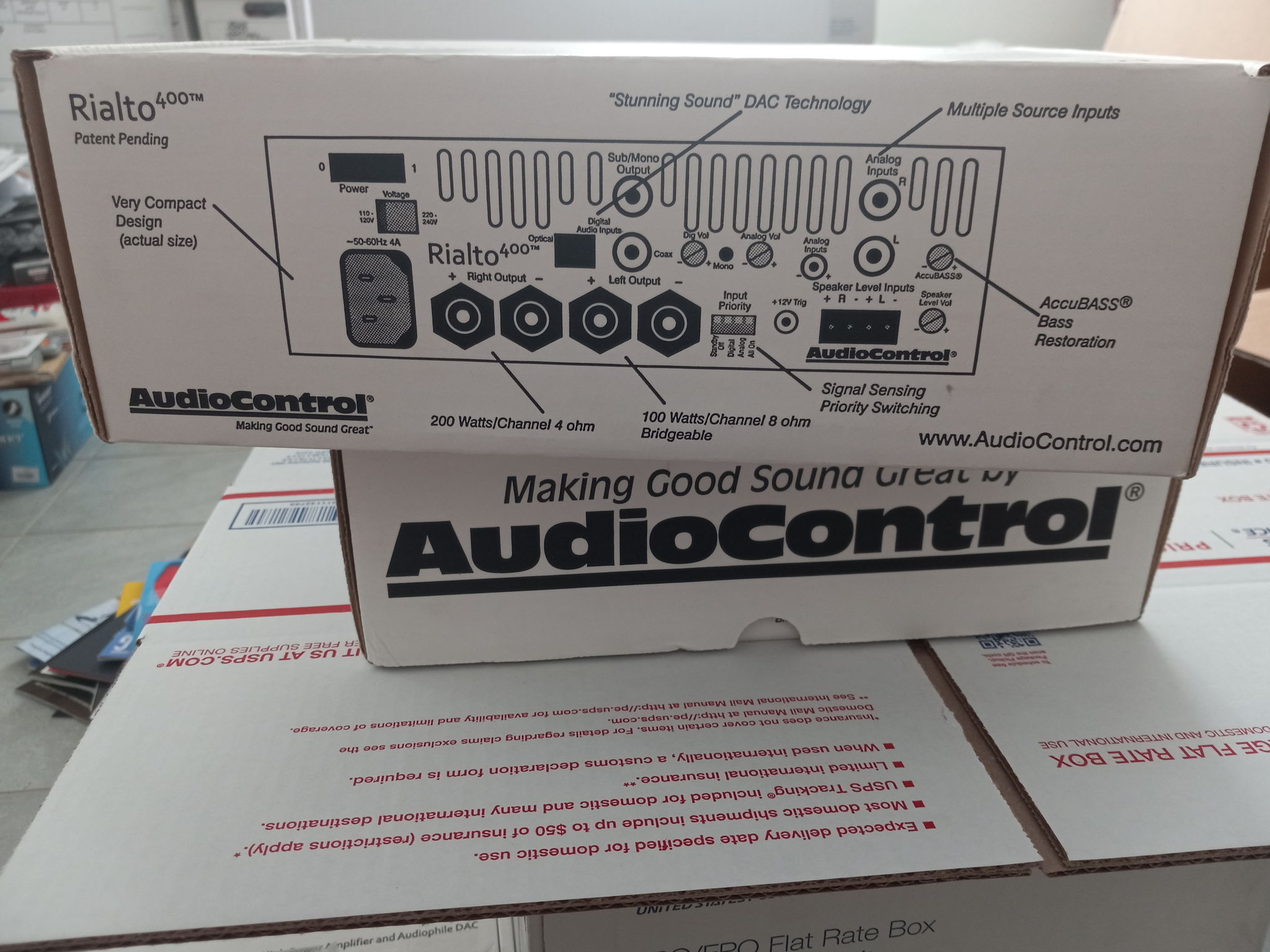 Audio Control RIALTO 400 compact integrated high power ... 2