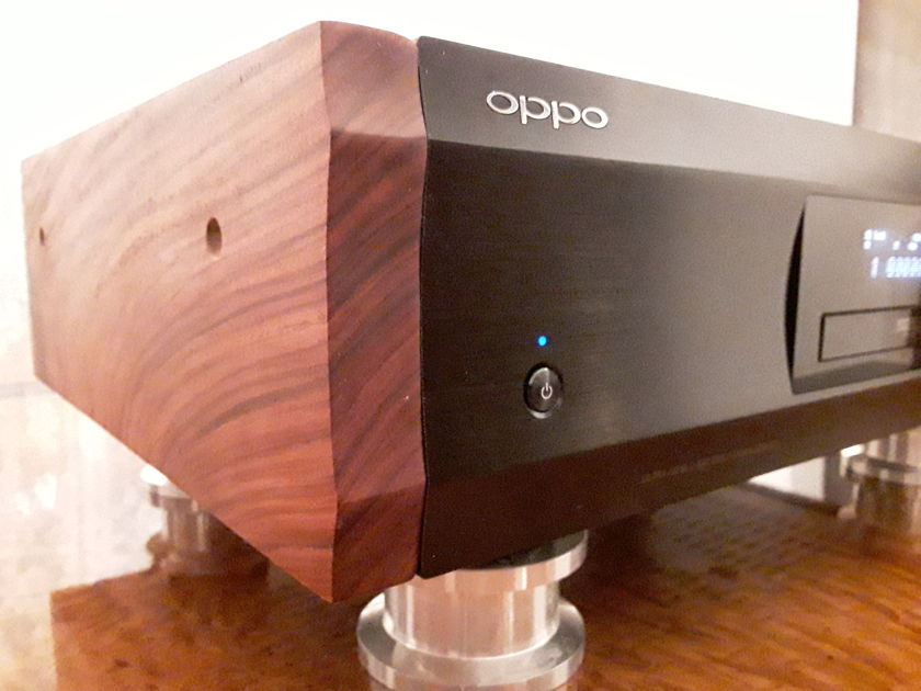 Z Audio Oppo BDP 105 UDP 205 Exotic Hardwood Sides