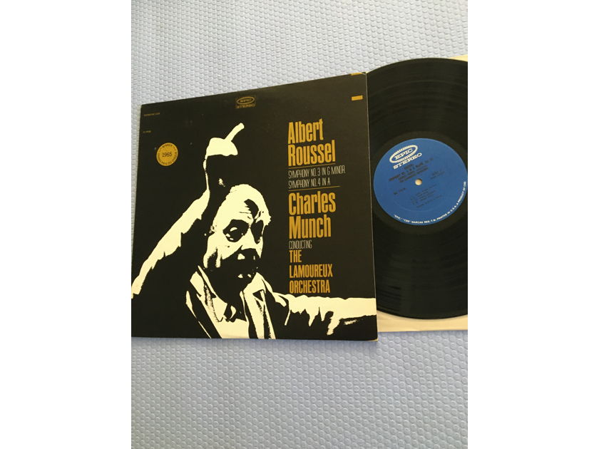 Epic Albert Roussel Charles Munch Lamoureux  Symphony no3 in g minor Lp record