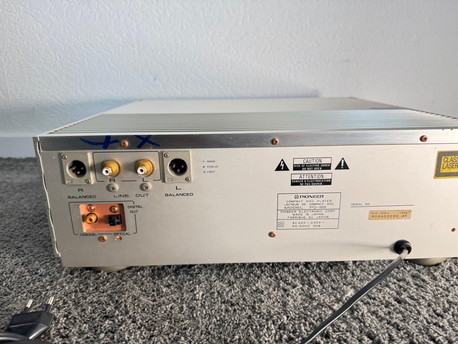 Pioneer PD-95 CD-Player in silver 4