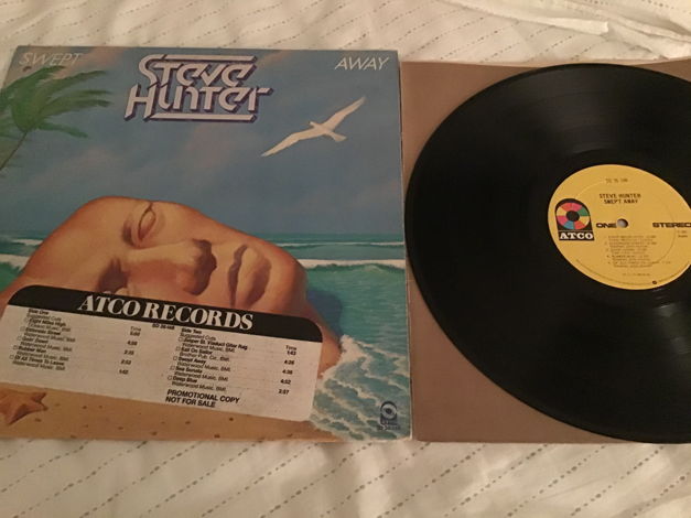 Steve Hunter  Swept Away Atco Records Promo LP NM