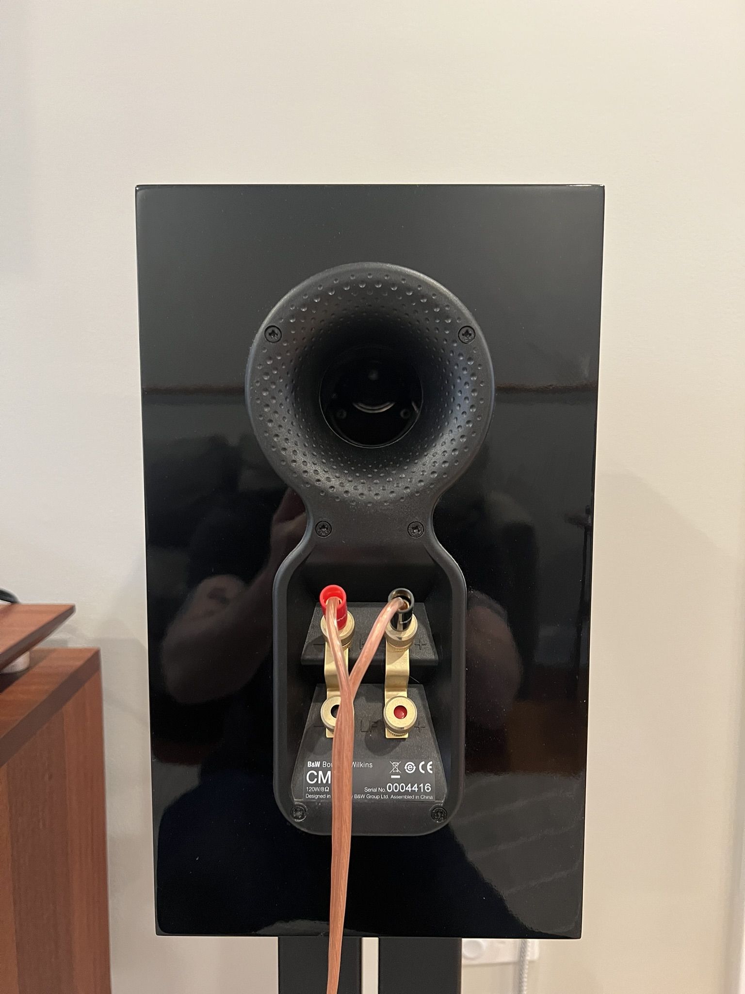 B&W (Bowers & Wilkins) CM5 Pair with Stands 4