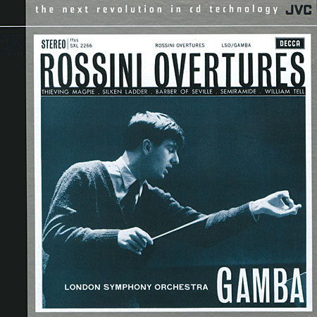 PIERINO GAMBA Rossini Overtures XRCD NEW