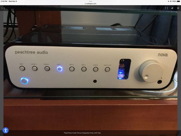 Peachtree Audio Nova Integrated Amp w/Dac