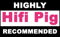 Hifi Pig Highly Recommended Award