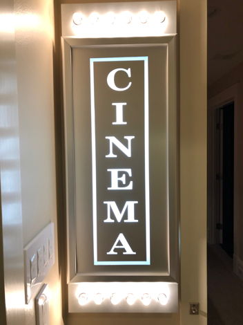 Home Cinema Sign (large)