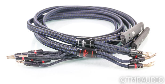 AudioQuest Gibraltar Bi-Wire Speaker Cables; 10ft Pair;...