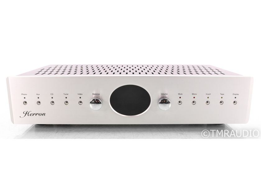 Herron Audio VTSP-3A Stereo Tube Preamplifier; Remote; VTSP3A; Silver (44966)
